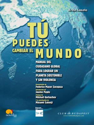 cover image of Tú puedes cambiar el mundo